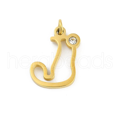 304 Stainless Steel Pendants STAS-R137-01G-J-1
