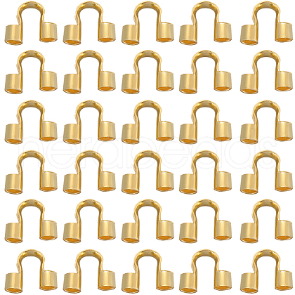 SOFPLATE 600Pcs Brass Wire Guardians KK-SP0001-95G-1