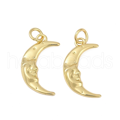 Brass Pendants ZIRC-I044-43G-1