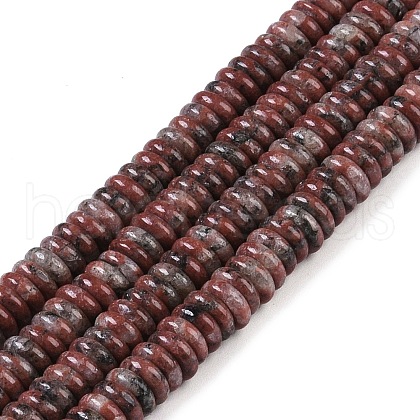 Natural Plum Blossom Jasper Beads Strands G-Q159-B17-01-1
