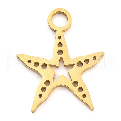 304 Stainless Steel Pendants STAS-R134-08G-01-1