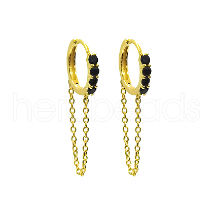 S925 Sterling Silver Circle Hoop Earrings TY5498-5-1