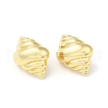 Rack Plating Brass Stud Earrings EJEW-Q786-01G-1