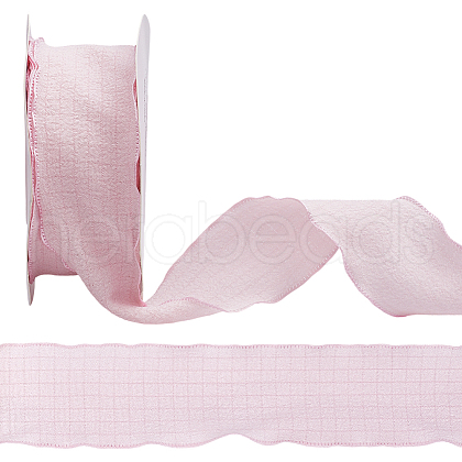 10 Yards Polyester Ruffled Ribbon for Sewing Decoration OCOR-WH20007-02C-1