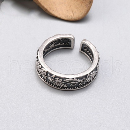 925 Sterling Silver Adjustable Finger Rings FS-WG8D331-06-1