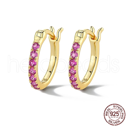 925 Sterling Silver Hoop Earring for Women VR9878-4-1