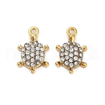 304 Stainless Steel Crystal Rhinestone Pendant STAS-U047-13G-1