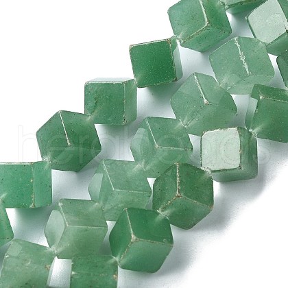 Natural Green Aventurine Beads Strands G-C135-D01-03-1