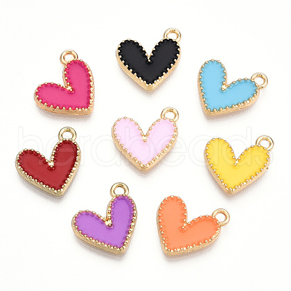 Alloy Enamel Charms ENAM-T011-204-1