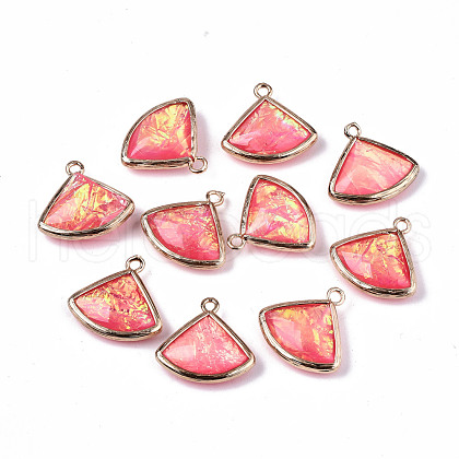 Resin Pendants RESI-S373-02B-1