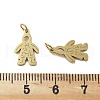 304 Stainless Steel Pendants STAS-D302-07G-3