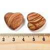 Mother's Day Gifts Heart Natural Wood Lace Stone Palm Stones G-C134-06A-23-3