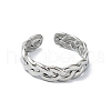 304 Stainless Steel Cuff Rings RJEW-M019-23P-2