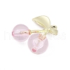 Alloy & Acrylic Pendants PALLOY-S053-01LG-B-2