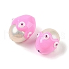 Natural Cultured Freshwater Pearl Enamel Beads PEAR-G014-05D-2