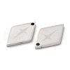 Non-Tarnish 201 Stainless Steel Pendants STAS-Q216-09P-2