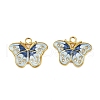 304 Stainless Steel Enamel Pendants STAS-L290-22G-1