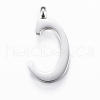 304 Stainless Steel Pendants STAS-F129-C-P-2