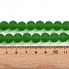 Transparent Glass Beads Strands GLAA-T032-T10mm-MD07-4
