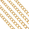 Aluminium Twisted Chains Curb Chains CHA-TA0001-05G-3