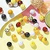 DIY Bubblegum Bracelet Pendant Decoration Making Kit for Sunflower Theme MACR-CJC0005-02A-01-6