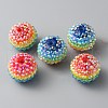 Resin Rhinestone Beads RESI-TAC0004-28R-2