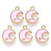 Alloy Enamel Pendants ENAM-S121-063A-2