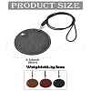 Leather Bluetooth Earphone Storage Bag Hanging Neck Necklace ST-CJ0027-03-8
