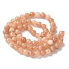 Natural White Jade Beads Strands X-G-F364-11-6mm-2-4