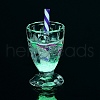 Luminous Transparent Resin Pendants CRES-F026-01A-1