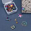 24Pcs 6 Style Alloy Pendants FIND-LS0001-24MC-5