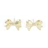 Rack Plating Brass Stud Earring EJEW-C081-29G-1