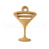 304 Stainless Steel Charms STAS-G355-05B-G-1