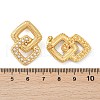 304 Stainless Steel ABS Plastic Pearl Stud Earrings for Women EJEW-U046-10G-5