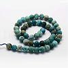 Natural Apatite Beads Strands G-K193-6mm-12-2