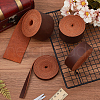 2M Flat AB Grade Cowhide Leather Cord AJEW-WH0479-73G-03-4