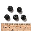 Pave Disco Ball Beads X1-RB-A130-10mm-13-3