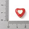Brass Enamel Beads KK-P294-51G-01-3