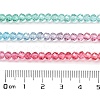 Transparent Painted Glass Beads Strands X1-DGLA-A034-T3mm-A11-3