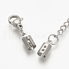 Tarnish Resistant 304 Stainless Steel Chain Extender STAS-S076-91-2