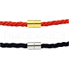 8Pcs 2 Colors Brass Magnetic Clasps FIND-YW0007-40-2