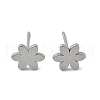 Tarnish Resistant Unisex 304 Stainless Steel Stud Earrings EJEW-E254-08P-1