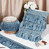 Olycraft 6M Polyester Tassel Lace Trim OCOR-OC0001-51B-5
