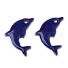201 Stainless Steel Enamel Pendants STAS-N088-16B-1