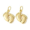 Brass Pendants KK-S518-06A-G-1
