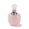 Natural Rose Quartz Dropper Bottles DJEW-K024-01P-05-2