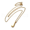 PVD Vacuum Plating 201 Stainless Steel Necklaces NJEW-H033-01G-J-2