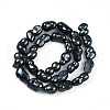 Natural Nucleated Baroque Keshi Pearl Beads Strands PEAR-S020-F13-01-3