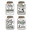 Wooden Pendant Decoration HJEW-WH0074-005-1