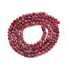 Natural Red Tourmaline Beads Strands X-G-A021-01D-5